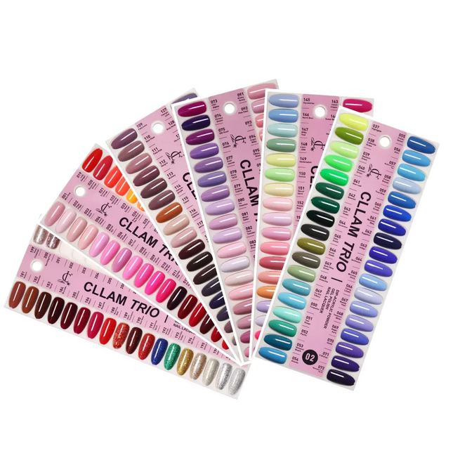 CLLAM Matching 3in1 - Whole Line 200 Colors - Free 2 Set Sample Book