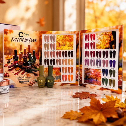 Chisel - Fallen in Love Collection Gel 0.5oz - 36 Colors Set + 1 Color Book