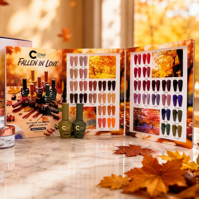 Chisel - Fallen in Love Collection Gel 0.5oz - 36 Colors Set + 1 Color Book