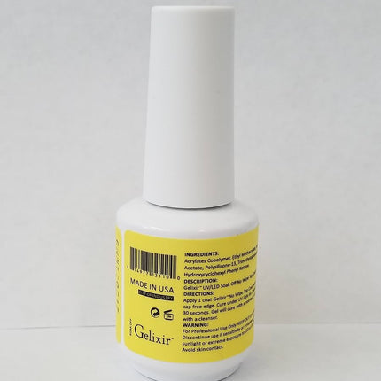 Gelixir - Soak Off No Wipe Top Coat 0.5oz 2