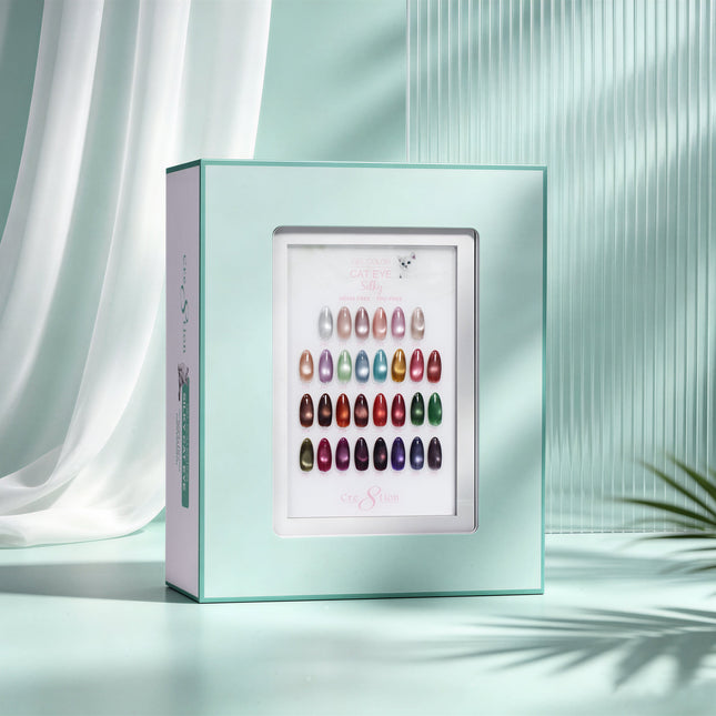 Cre8tion Cat Eye Silky Kit - 30 Colors Set (#240 - #269)