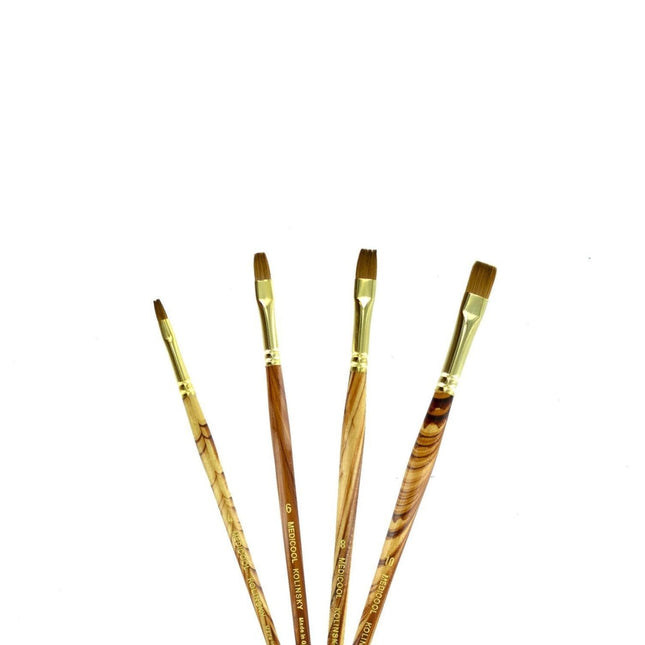 Medicool - Kolinsky Flat Sable Brushes
