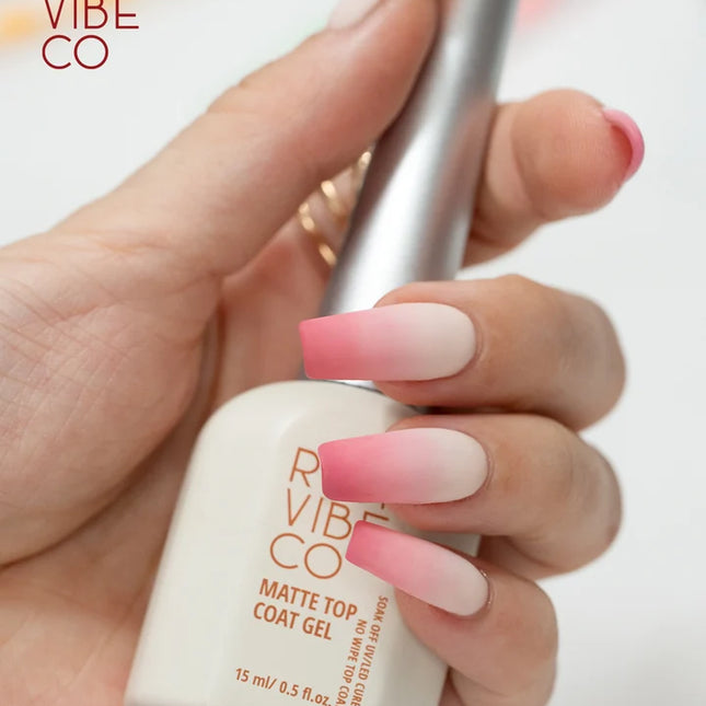 Ruby Vibe Co - HEMA-Free & TPO-Free Matte Top Coat Gel