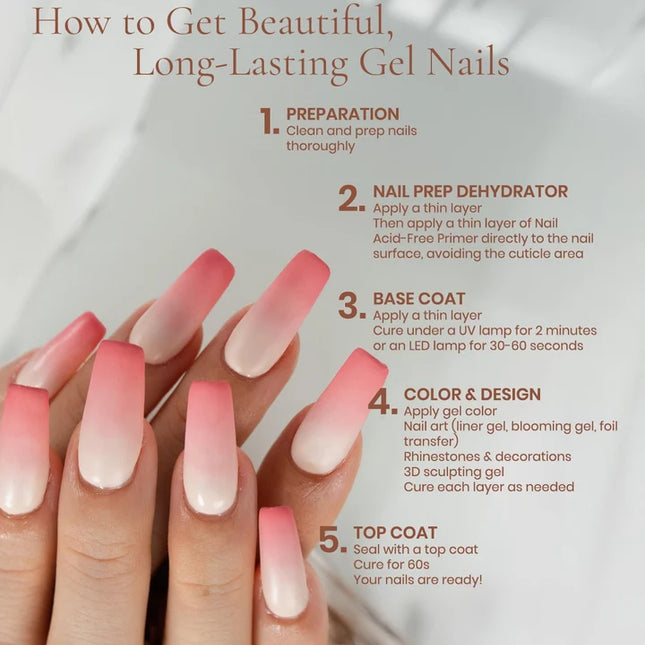 Ruby Vibe Co - HEMA-Free & TPO-Free Matte Top Coat Gel