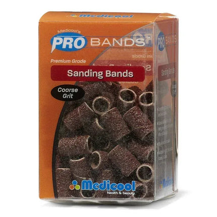 Medicool Sanding Bands - Coarse (100pcs/box) - TTT Nails Supply