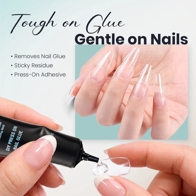 Ruby Vibe Co - NailEase BondFix Glue & Remover