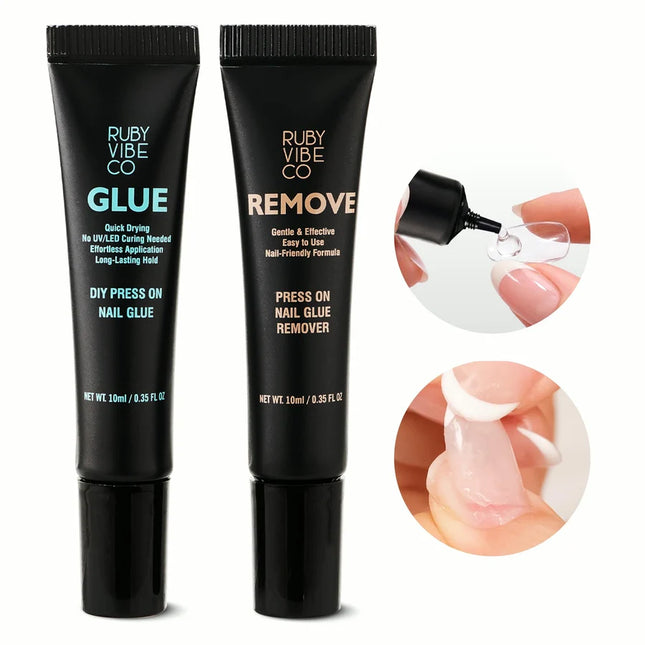 Ruby Vibe Co - NailEase BondFix Glue & Remover