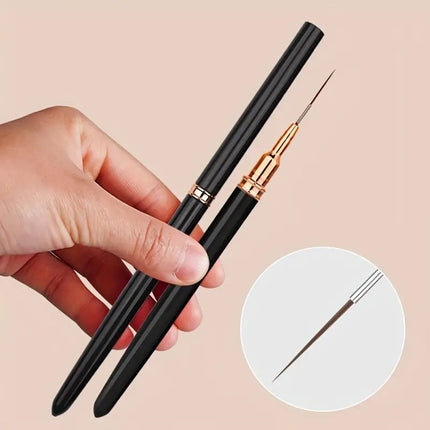 Nail Art Liner Brush Ultra Thin (Set 5pcs)