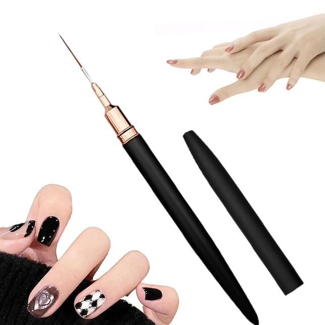 Nail Art Liner Brush Ultra Thin (Set 5pcs)