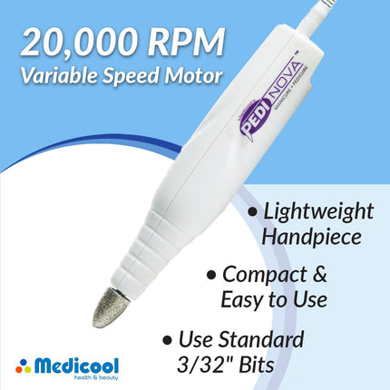 Medicool - Pedinova Pro Powerful Electric Pedicure & Manicure Machine