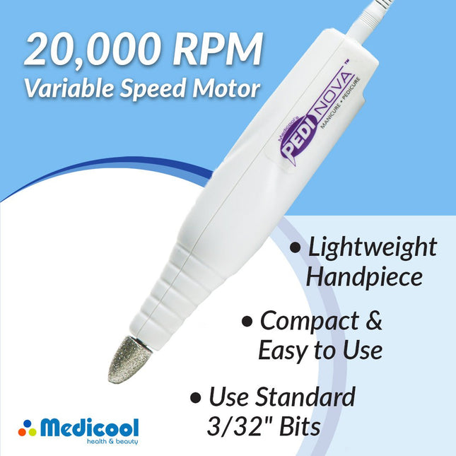 Medicool - Pedinova Pro Powerful Electric Pedicure & Manicure Machine