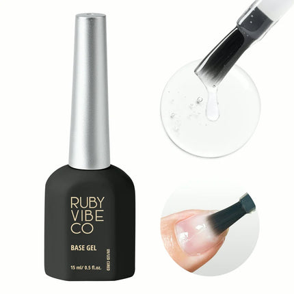 Ruby Vibe Co - HEMA-Free & TPO-Free Soak Off Base Gel