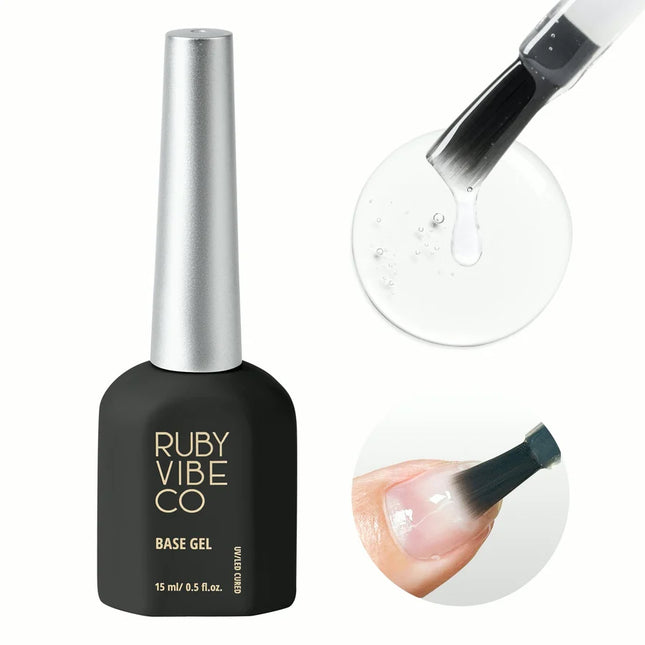 Ruby Vibe Co - HEMA-Free & TPO-Free Soak Off Base Gel