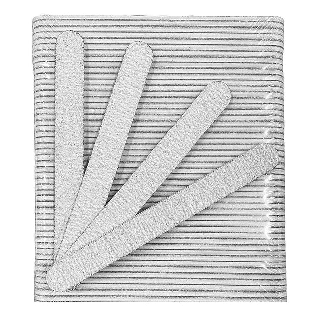 NAIL FILES - REGULAR ZEBRA - 100/100 - 50 ct - TTT Nails Supply