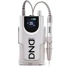 DND Daisy Nail File Drill 35000 RPM SILVER - High Speed, Stability - TTT Nails Supply