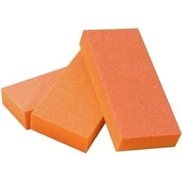 Slim Buffer 80/80 - White/Orange (500pcs/case) - TTT Nails Supply