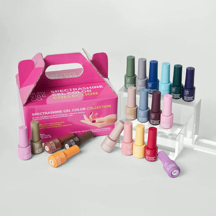 Ruby Vibe Co - SpectraShine Gel Color Collection – 20 Colors Set
