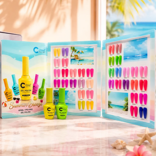 Chisel - Summer Breeze Collection Gel - 36 Colors Set + 1 Color Book