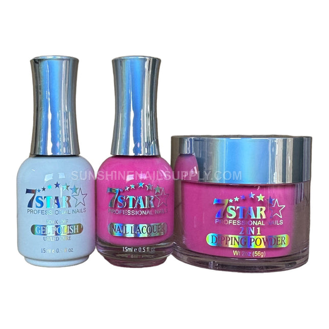 7 Star - Gel & Lacquer & Dip Trio - 200 New Colors (#101 - #200)