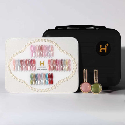 HANG - Nude Shimmer Gel Polish - 36 Colors Set (#157 - 180 & #199 - 210)