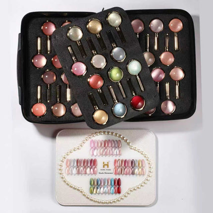HANG - Nude Shimmer Gel Polish - 36 Colors Set (#157 - 180 & #199 - 210)